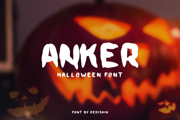 Angker: A Spooky Display Font for Bold Web Design
