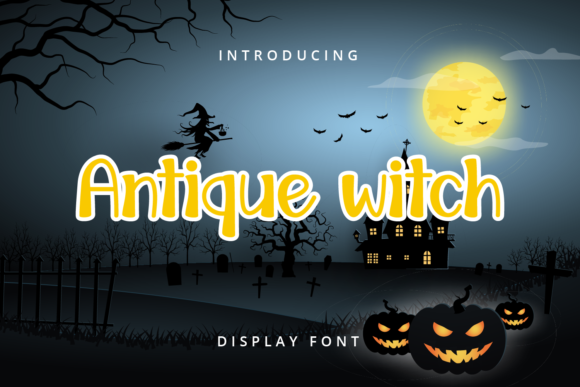 Antique Witch: A Timeless Display Font for Editorial Magic