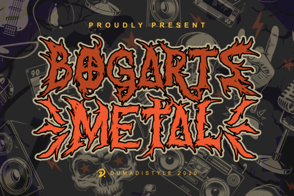 Bogarts Metal: The Spooky Font That Elevates Your Brand