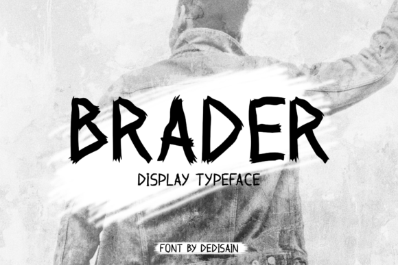 Brader: A Bold Display Font for Creative Projects
