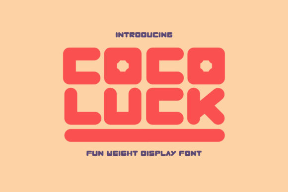 Cocoluck: The Display Font That Elevates Your Brand’s Visual Impact
