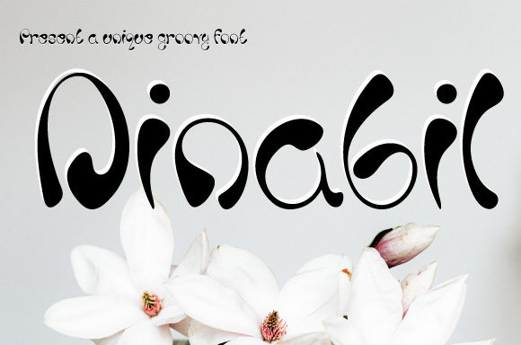 Dinabil: A Playful Font for Editorial Design