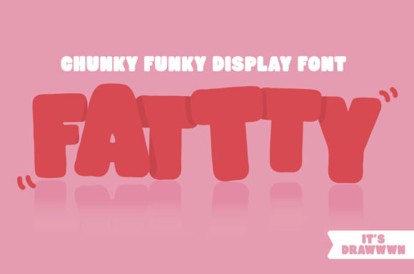 Fattty: A Versatile Display Font for Editorial Design and Branding