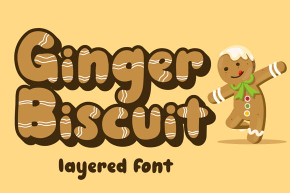 Ginger Biscuit: A Friendly Display Font for Standout Branding
