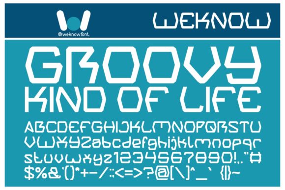 Groovy Kind of Life: A Dynamic Display Font for Creative Branding