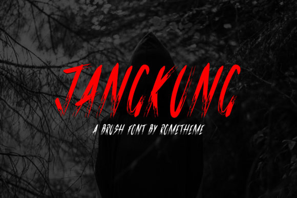 Jangkung: A Display Font for Editorial Design and Creative Branding