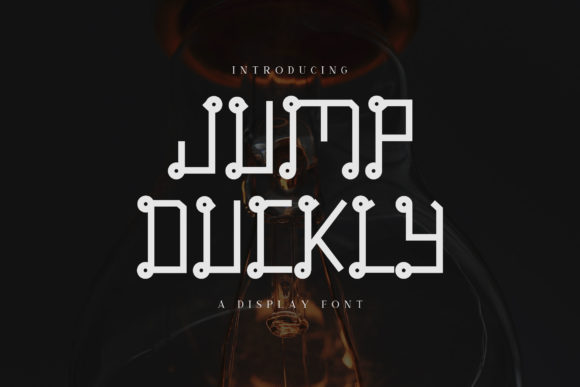 Jump Duckly: A Sci-Fi Font That Elevates Brand Design