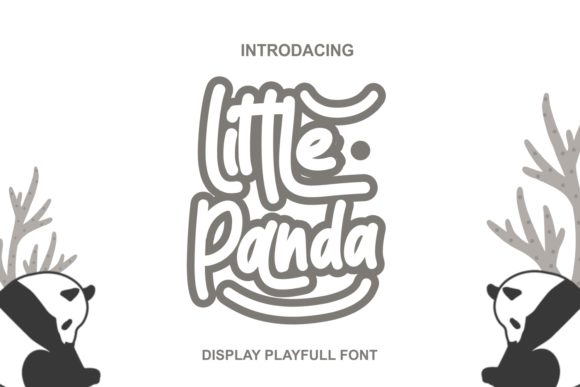 Little Panda: The Playful Display Font for Dynamic Branding and Digital Campaigns