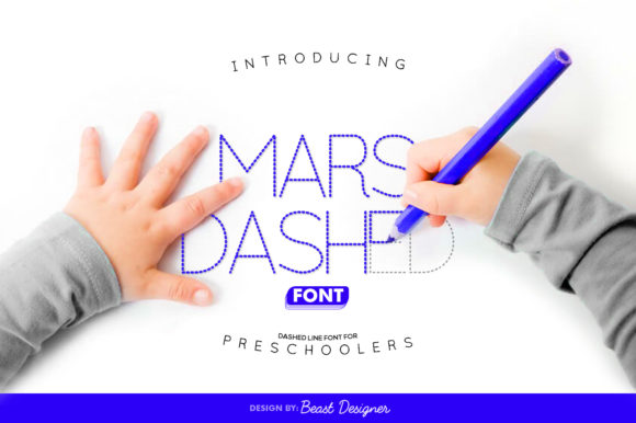 Mars Dashed: The Display Font That Elevates Your Digital Brand