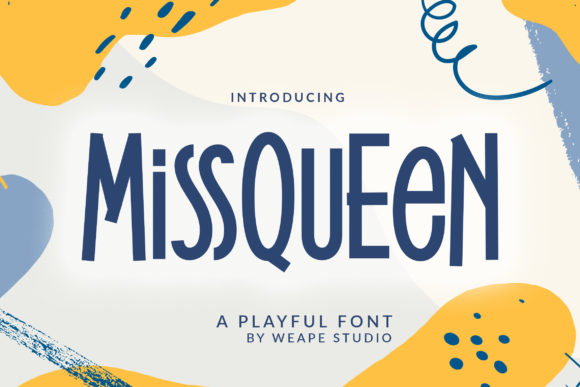 MissQueen: A Playful Display Font for Creative Projects