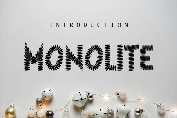 Monolite: A Bold Display Font for Digital Branding