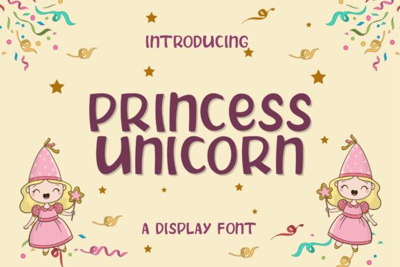 Princess Unicorn Font: A Versatile Display Choice
