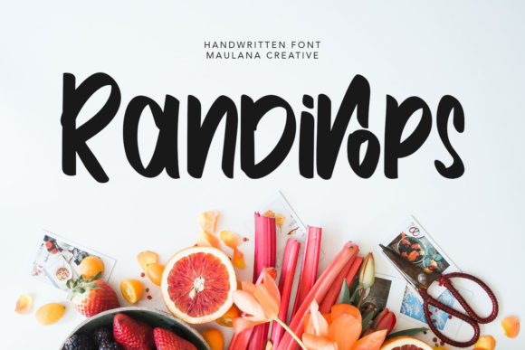 Randirops: A Versatile Display Font for Creative Web Design