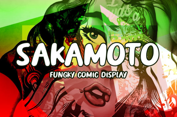 Sakamoto: A Bold Display Font for Campaign Creativity