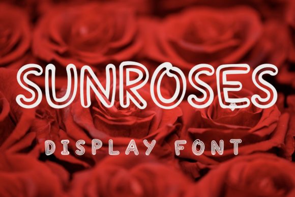 Sunroses: A Versatile Display Font for Creative Branding